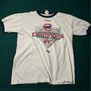 Vintage mlb Chicago cubs ringer tee
